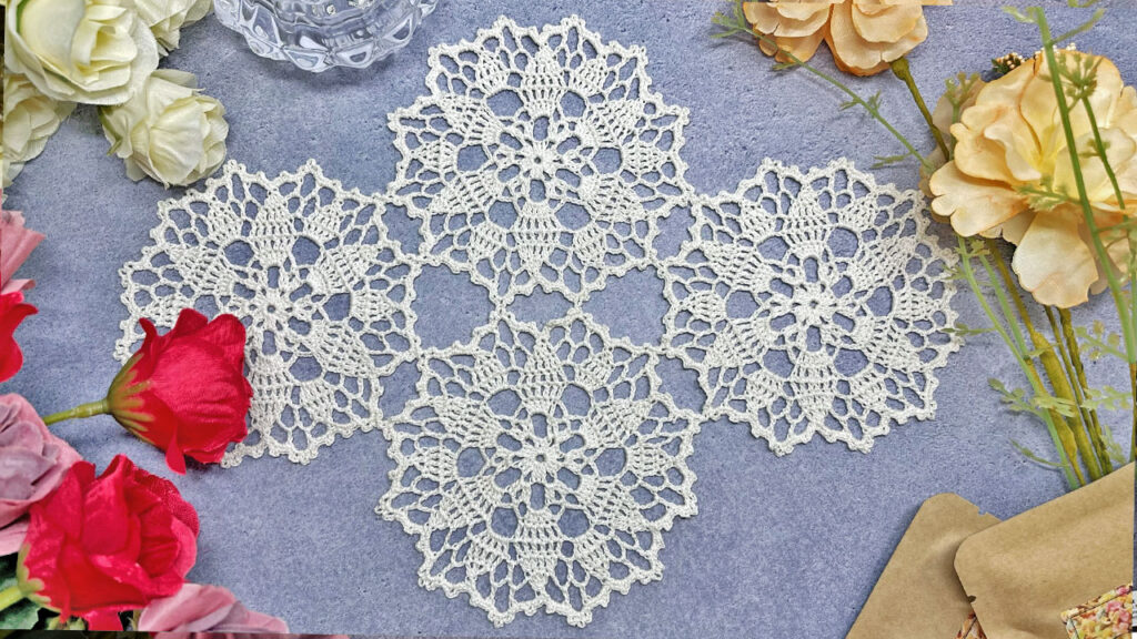 LACE Design Lab. | レース編み無料編み図集/Crochet lace free patterns